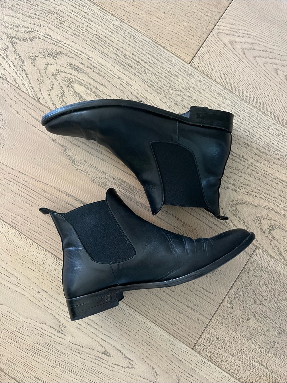 Freda Salvador Black Chelsea Boots